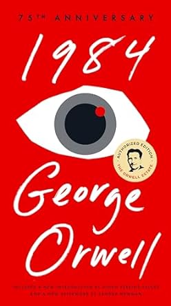 1984 by George Orwell - 75th Anniversary Edition (Paperback)