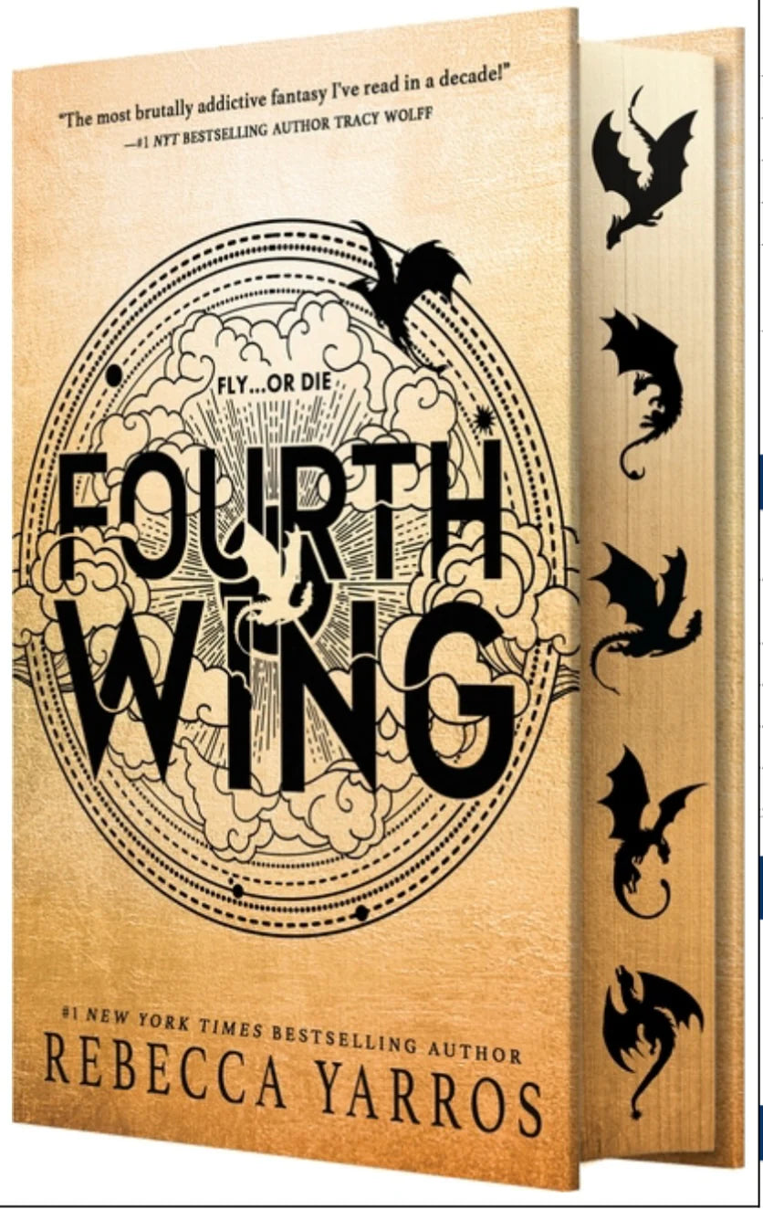 Fourth Wing by Rebecca Yarros (Wing & Claw Special Hardcover edition)