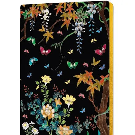 Ashmolean Museum: Cloisonné Casket with Flowers Soft Touch Journal