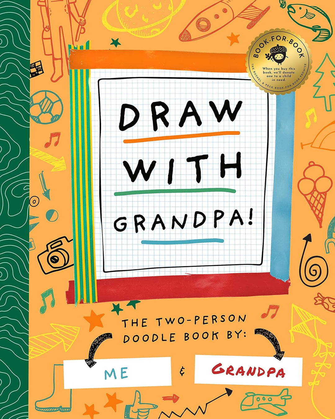 Draw with Grandpa!: The Two-Person Doodle Book