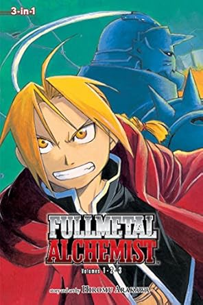 Fullmetal Alchemist Volume 1-2-3 by Hiromu Arakawa