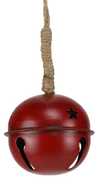Antique Red Jingle Bell