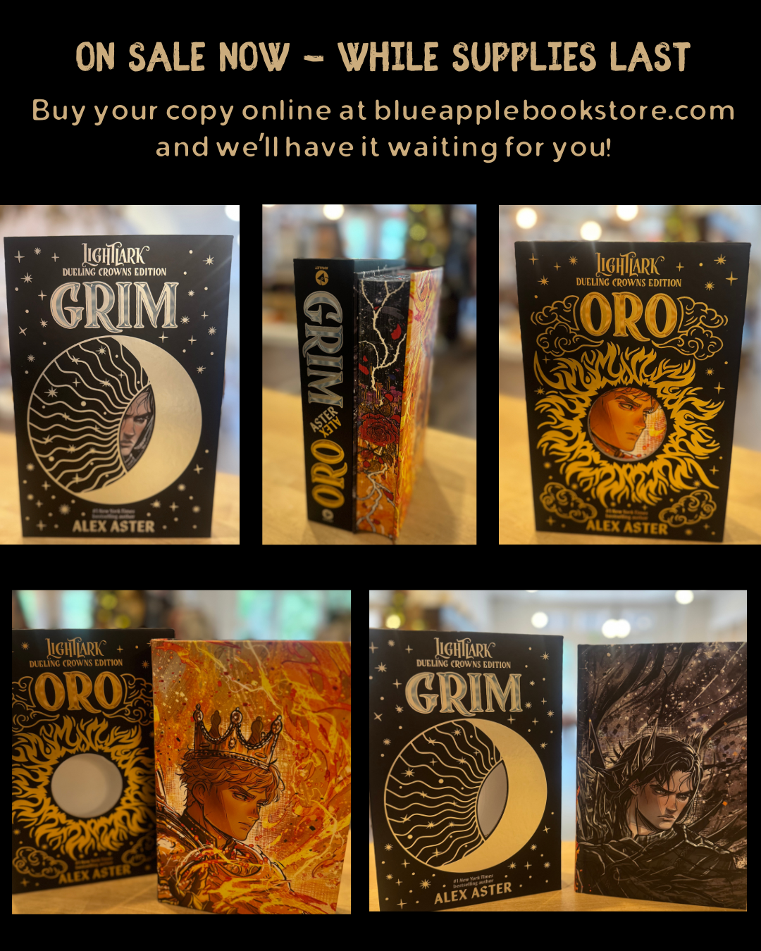 Grim and Oro: Dueling Crowns Edition by Alex Aster