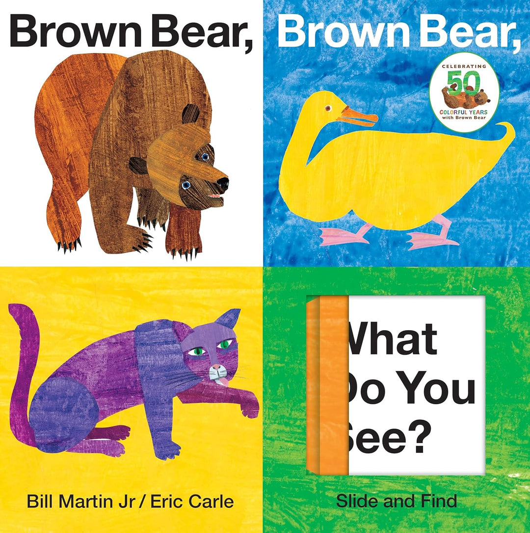Brown Bear, Brown Bear, What Do You See? Slide and Find by Bill Martin Jr and Eric Carle