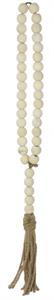 Beaded Hanger with Jute Tassel