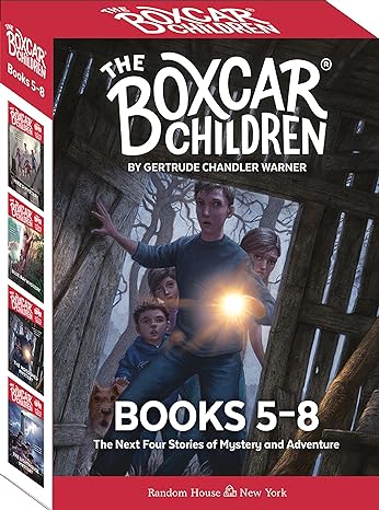 The Boxcar Children Books 5-8 by Gertrude Chandler Warner