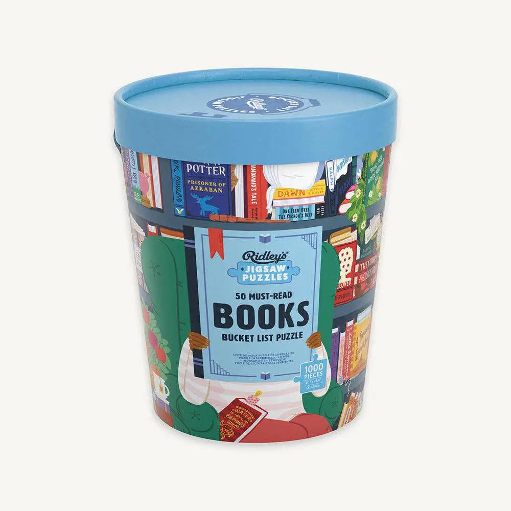 50 Must-Read Books of the World Bucket List 1000 Pc Puzzle
