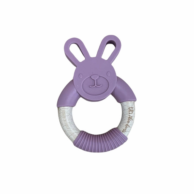 Bunny Ear Teether - Mauve