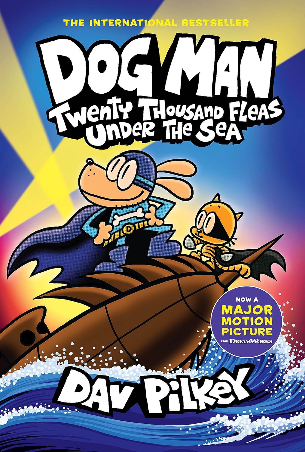 Dog Man: Twenty Thousand Fleas Under the Sea: A Graphic Novel (Dog Man #11) by David Pilkey