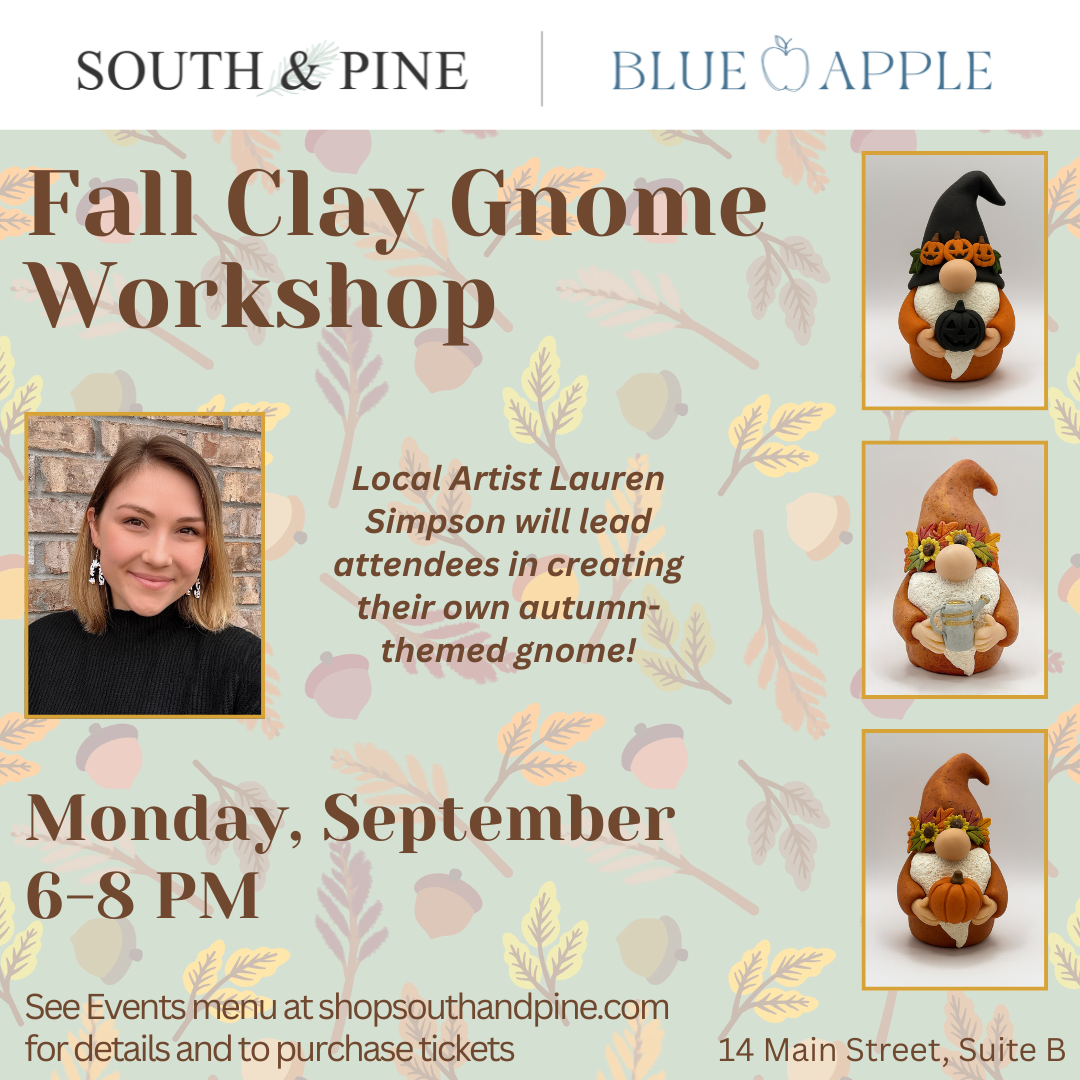 Fall Gnome Workshop with Artist Lauren Simpson