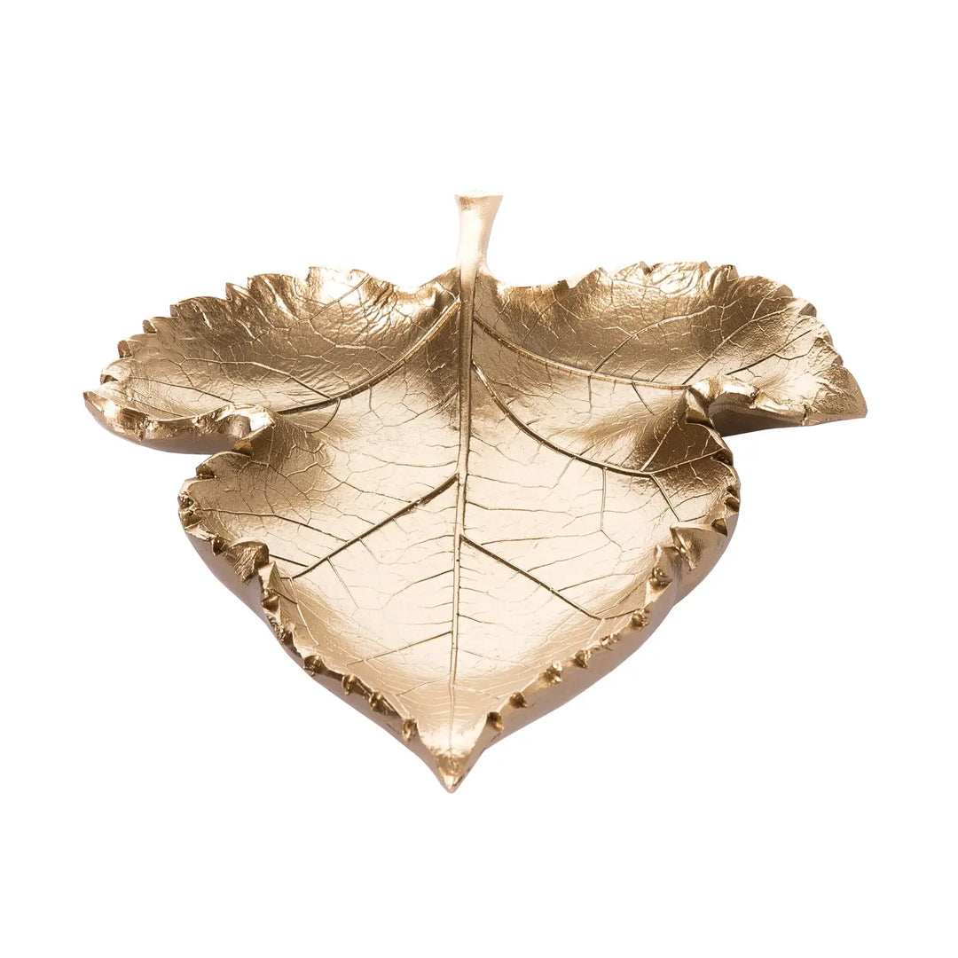 Gold Leaf Plate