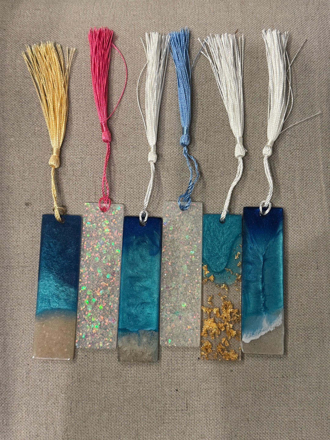 Small Resin Bookmarks (Various Styles)