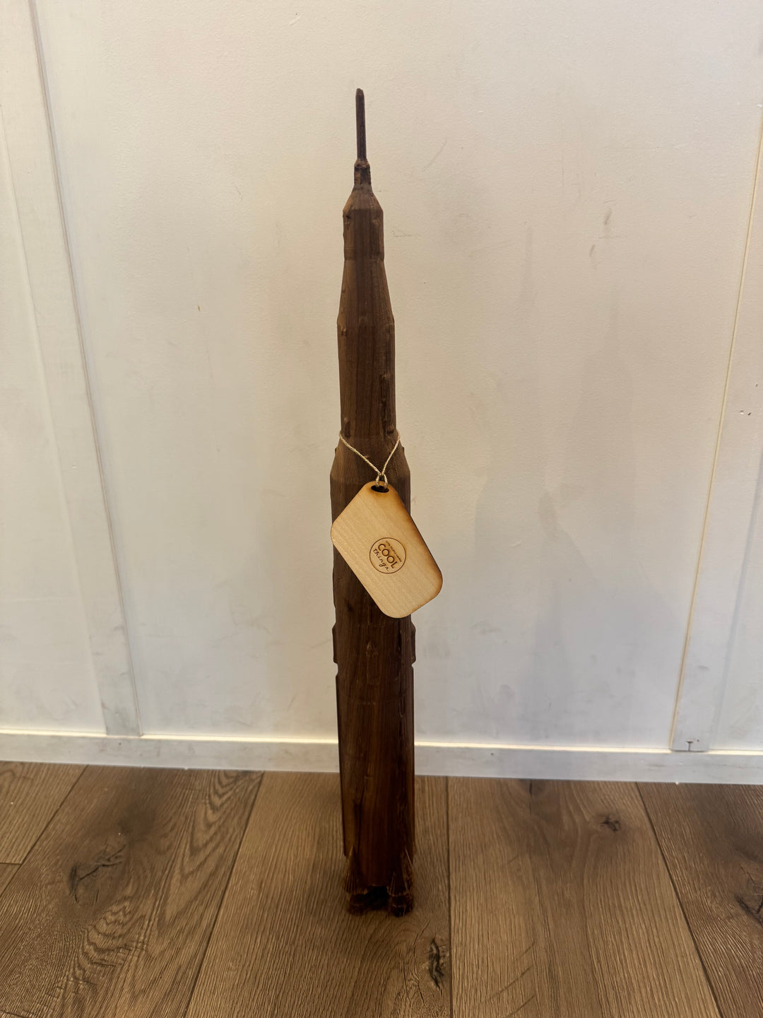 Saturn V Wooden Model - Solid Walnut