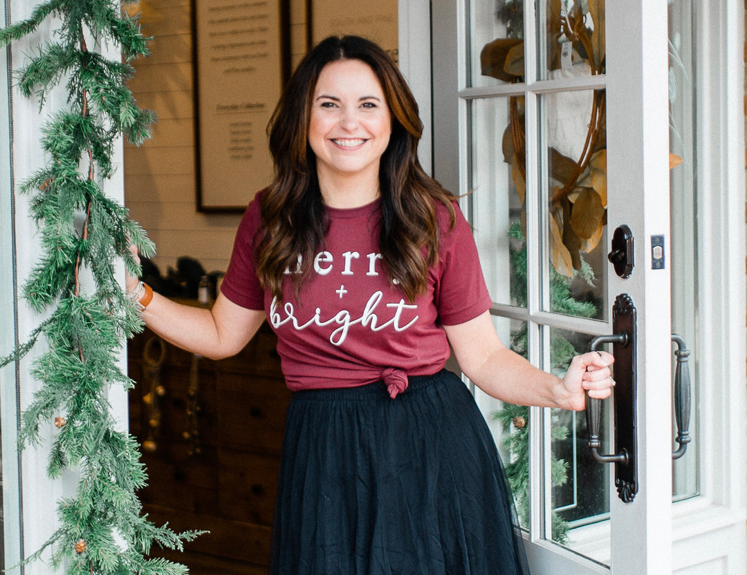 Merry + Bright T-shirt