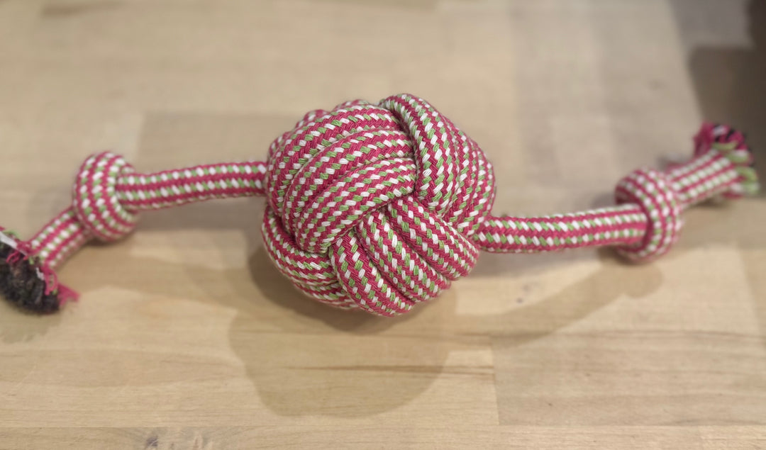 Hemp Rope Ball Dog Toy