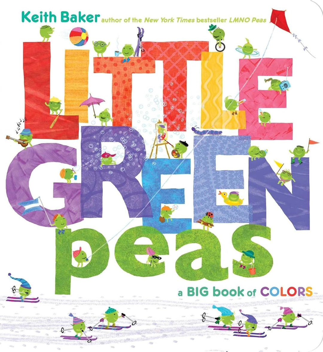 Little Green Peas: A Big Book of Colors by Keith Baker