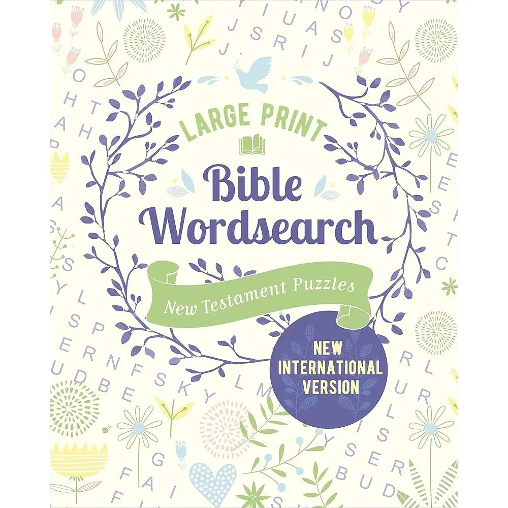 Large Print Bible Wordsearch: New Testament Puzzles