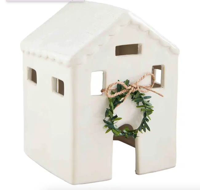 White Christmas House Sitter - Medium