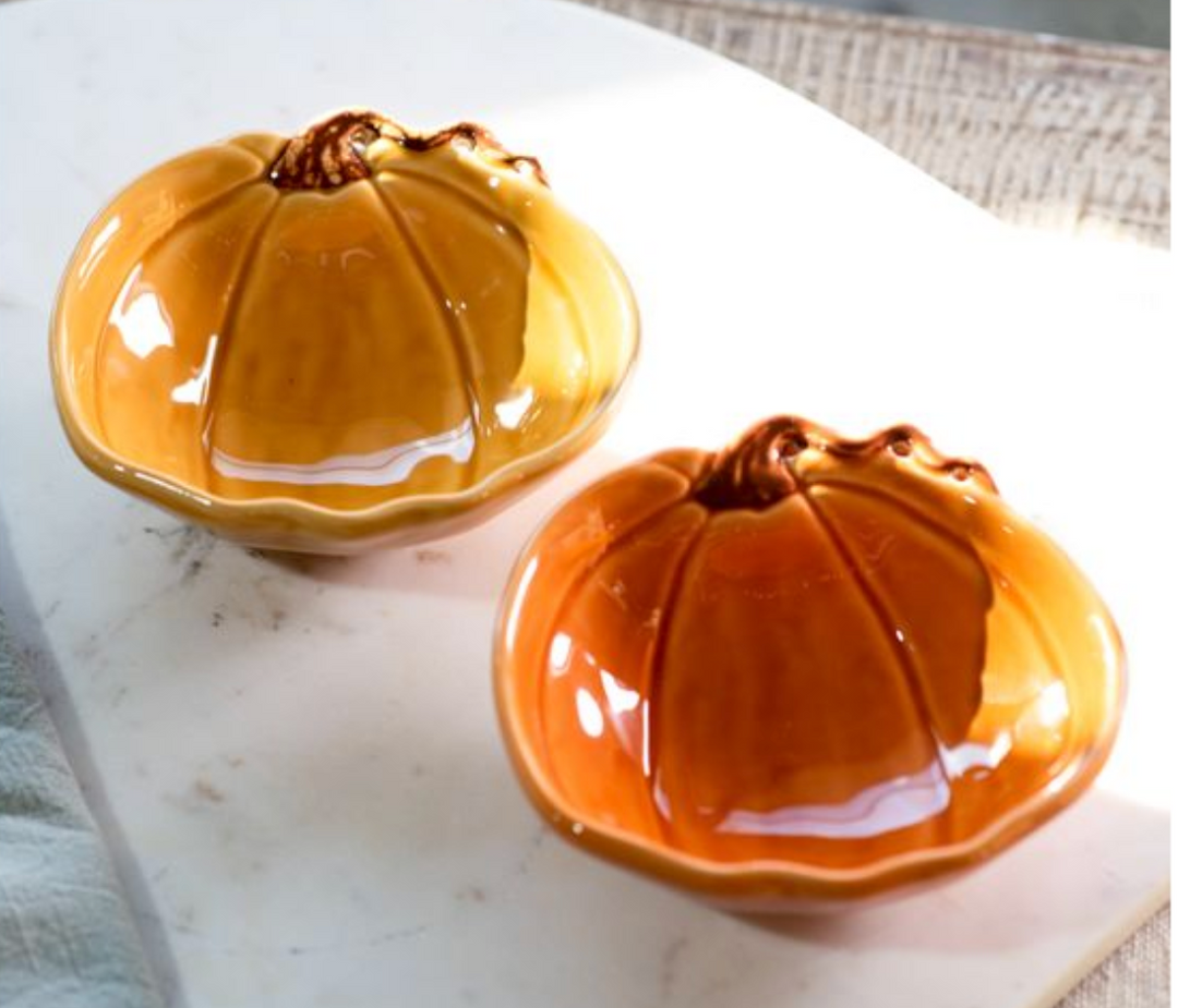 6" Pumpkin Bowl (Two Colors)