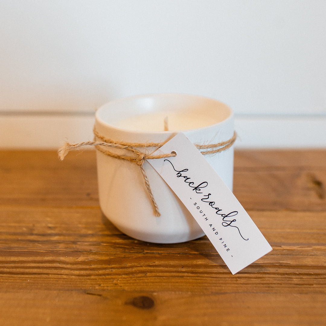 Back Roads - Ceramic Candle
