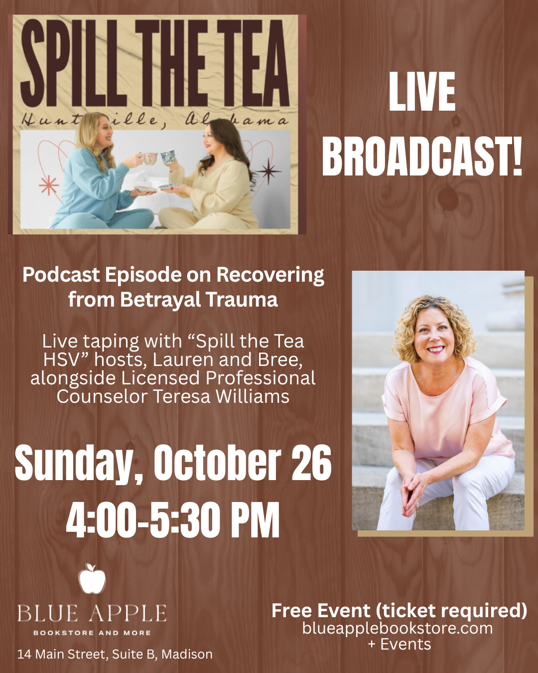 Spill the Tea HSV Podcast Taping Session