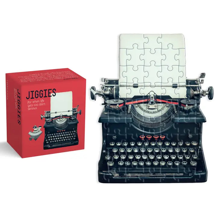 Jiggies Typewriter 86 Piece Puzzle