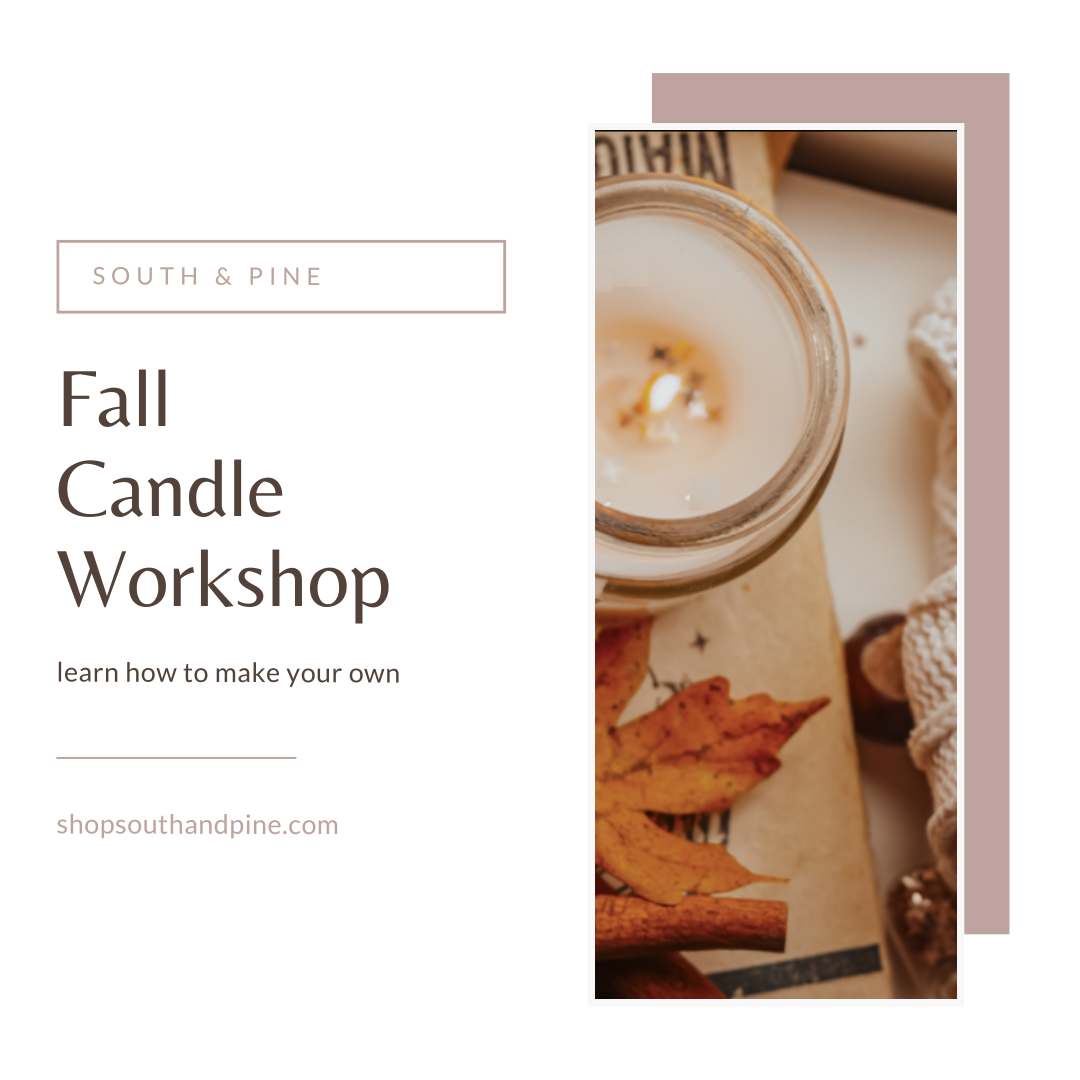Fall Candle Making Workshop - August 24th