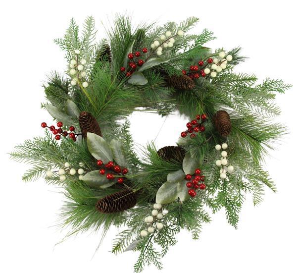Pinecone & Berry Wreath