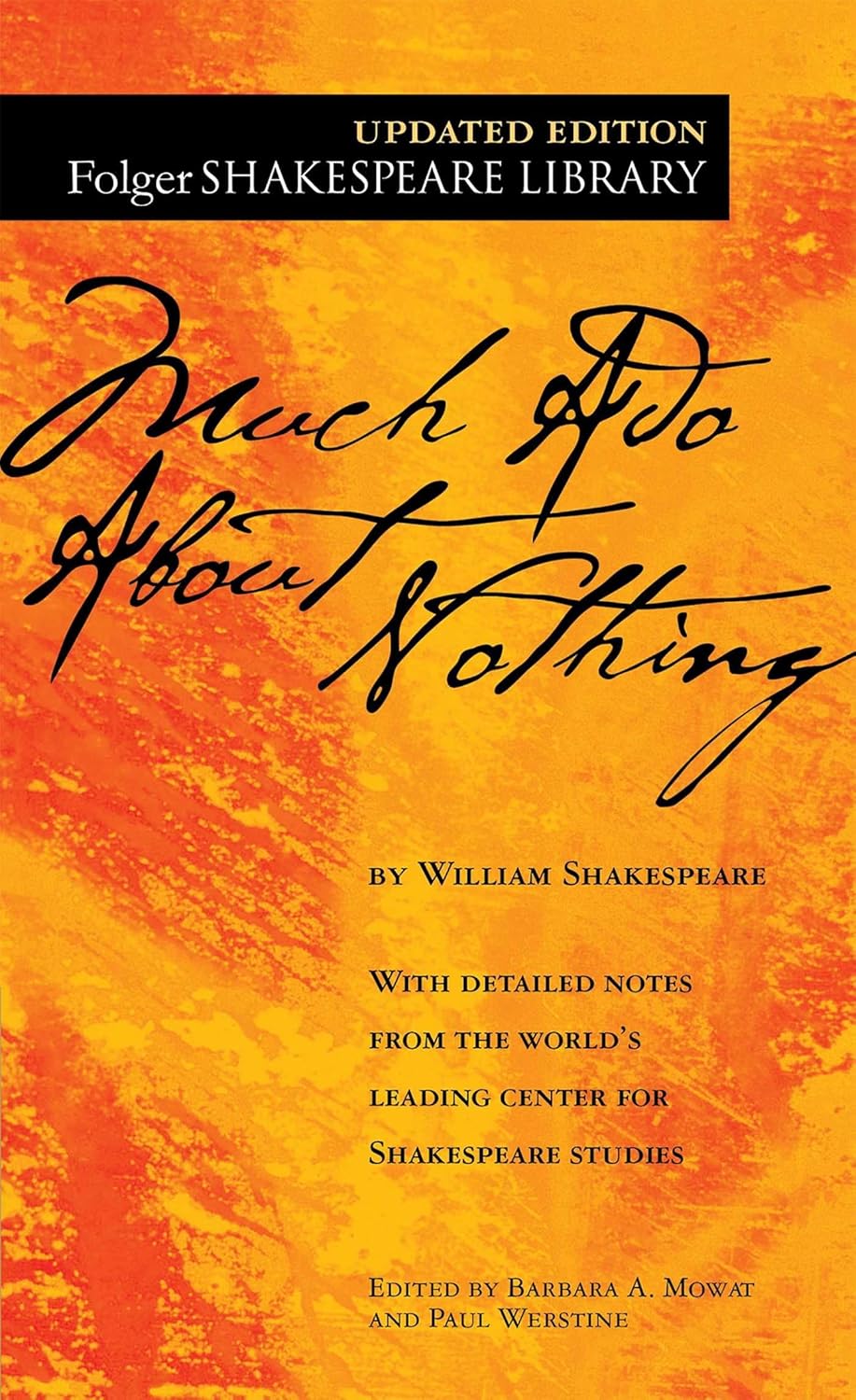 Much Ado About Nothing (Folger Shakespeare Library) by William Shakespeare