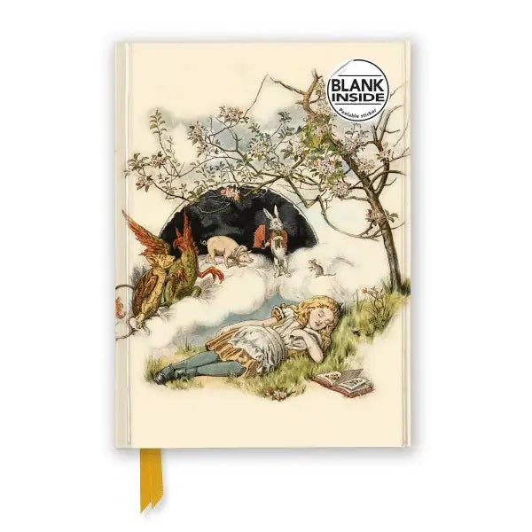 Alice Sleeping Blank Journal