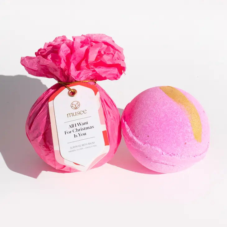 All I Want for Christmas Is You Bath Balm with Hidden Surprise