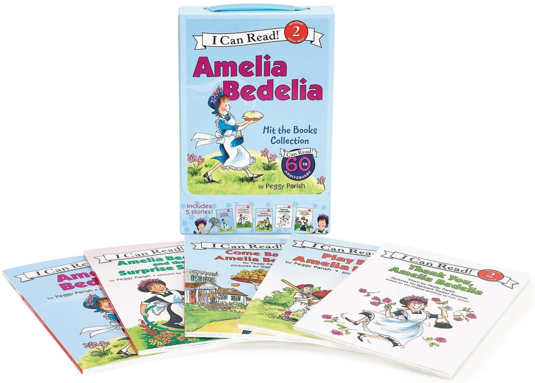 Amelia Bedelia 5-Book Box Set #1: Amelia Bedelia Hit the Books Collection by Peggy Parish