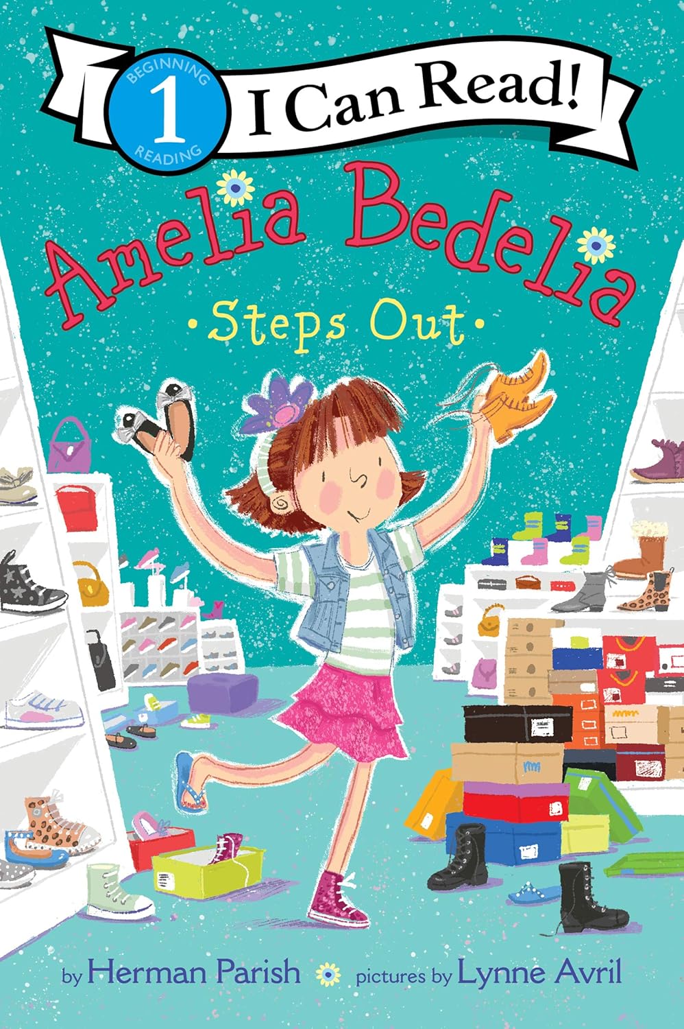 Amelia Bedelia Steps Out (I Can Read Level 1) by Herman Parish