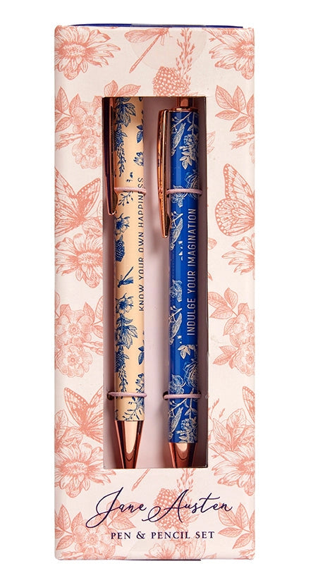 Jane Austen Pen & Pencil Set