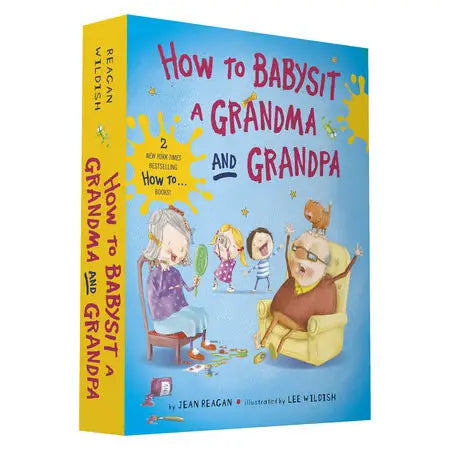 How to Babysit a Grandma and Grandpa Box Set by Jean Reagan