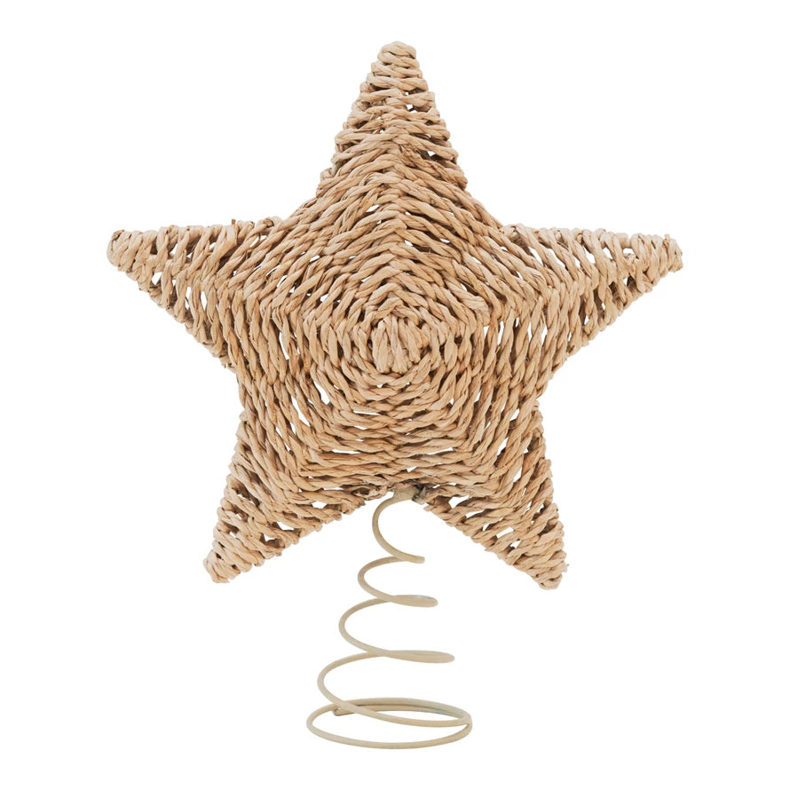 Hand-Woven Bankuan Star Tree Topper