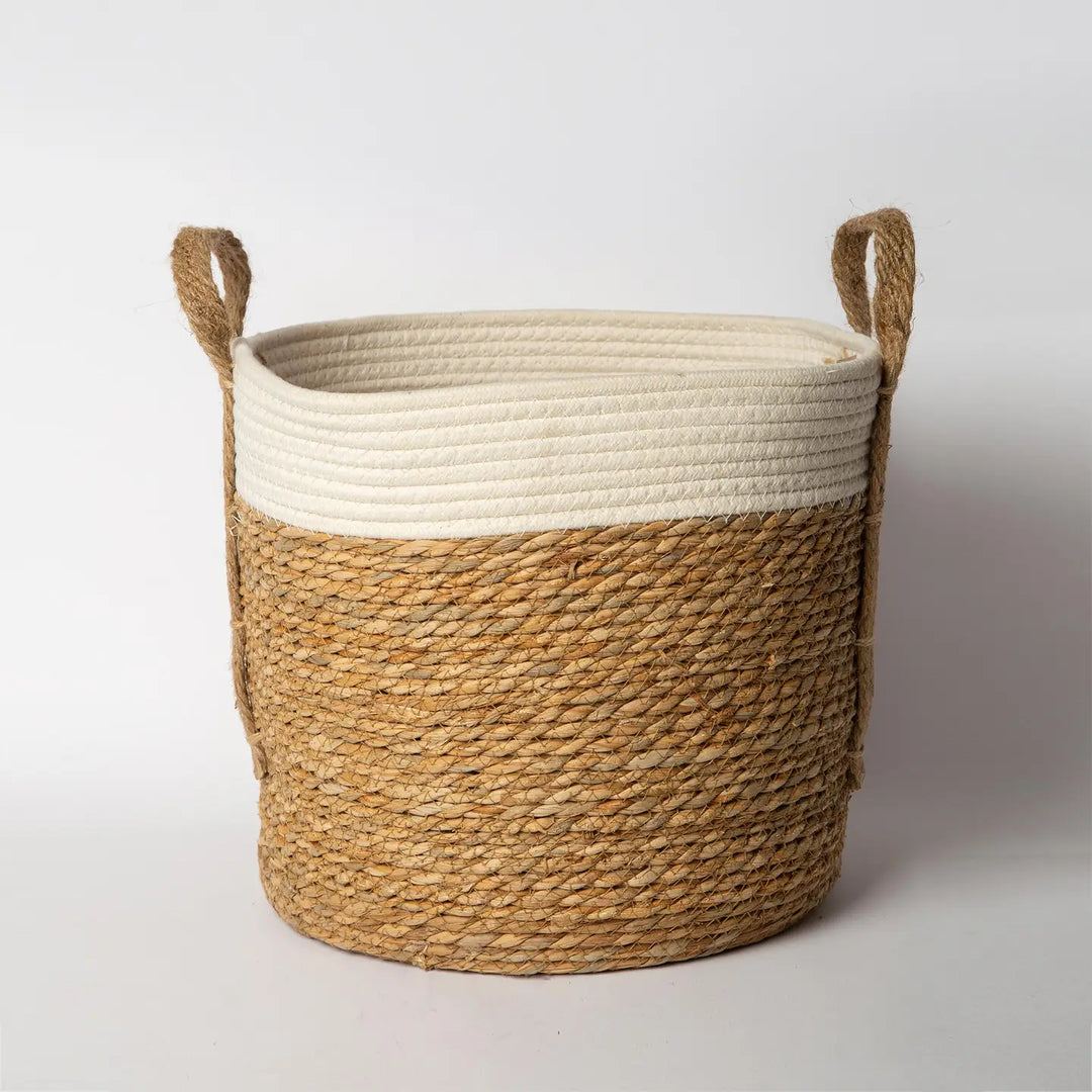 Seagrass Basket w/Handles