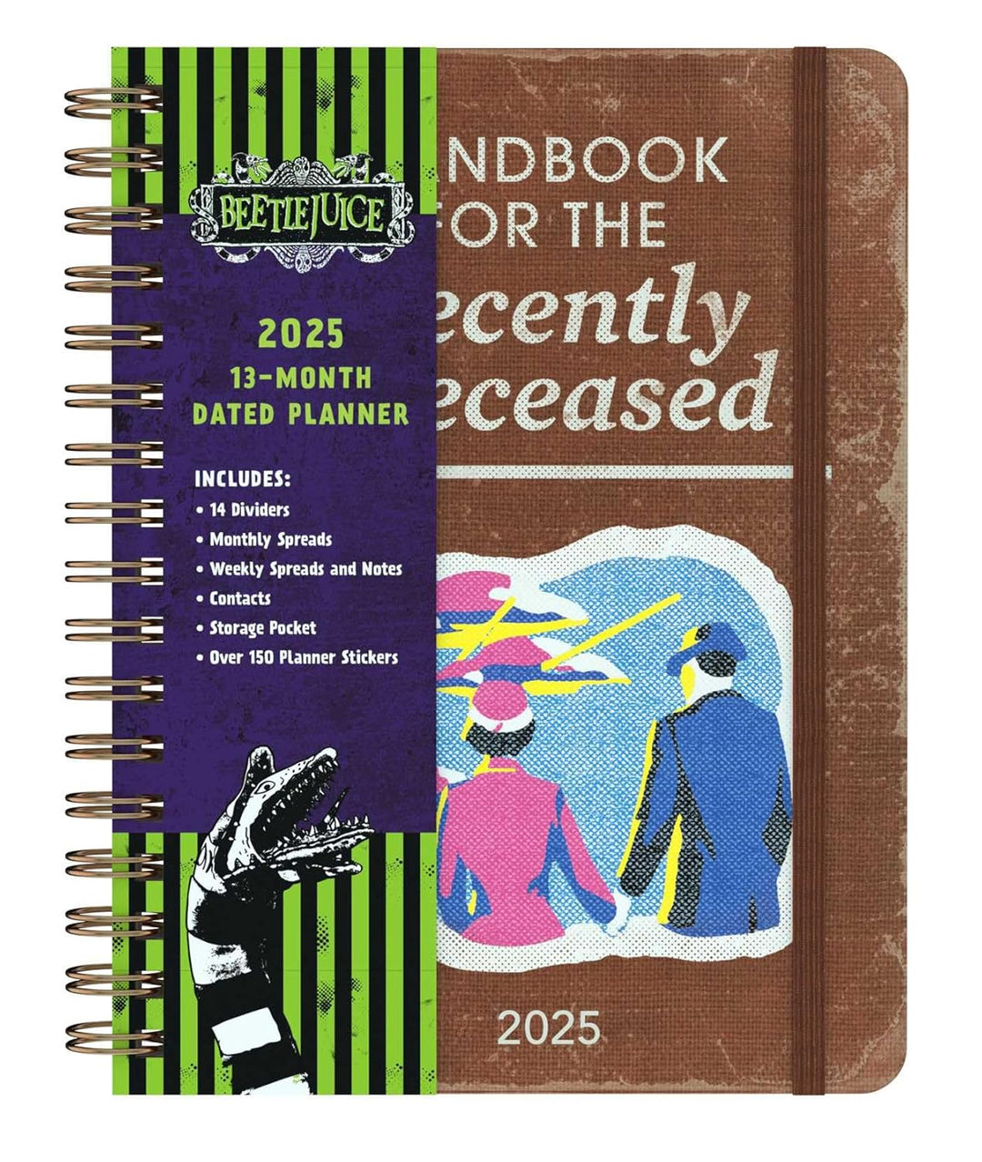 Beetlejuice Handbook for the Recently Deceased 2025 13-Month Planner