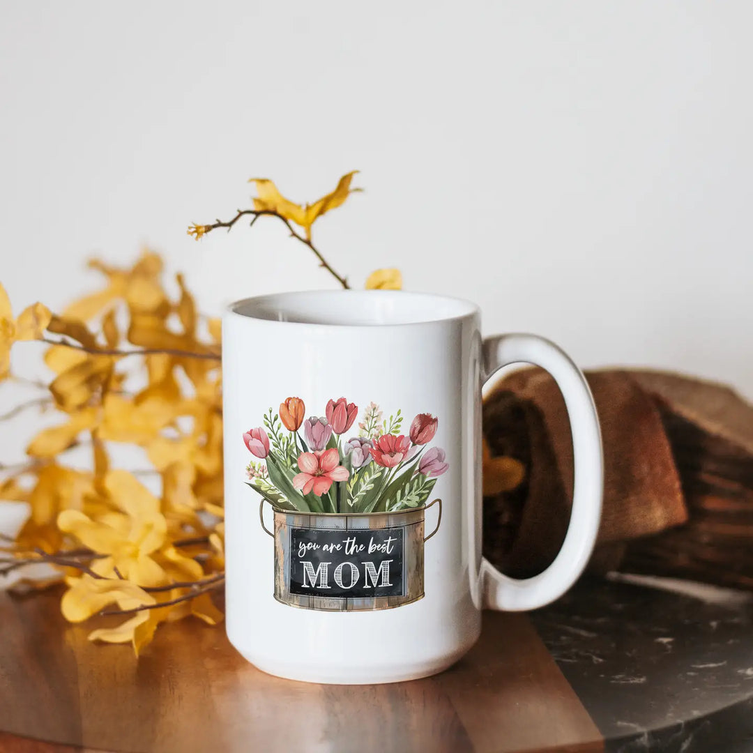 You Are The Best Mom Floral Mug (2 Sizes)