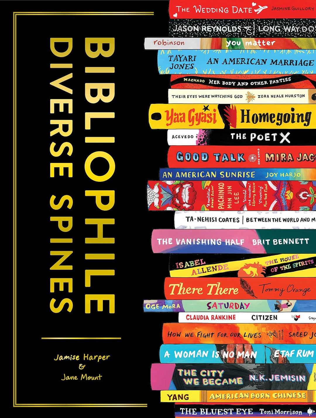 Bibliophile Diverse Spines Reader's Journal by Jasmine Harper and Jane Mount