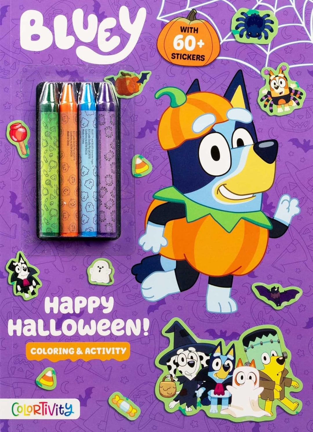 Bluey Colortivity: Happy Halloween! by Grace Baranowski