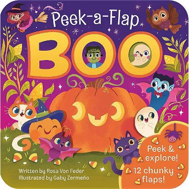 Boo: Peek-A-Flap Book