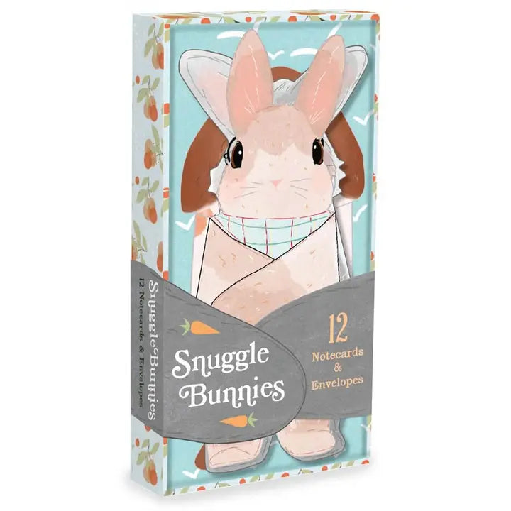 Snuggle Bunnies Notecards & Envelopes