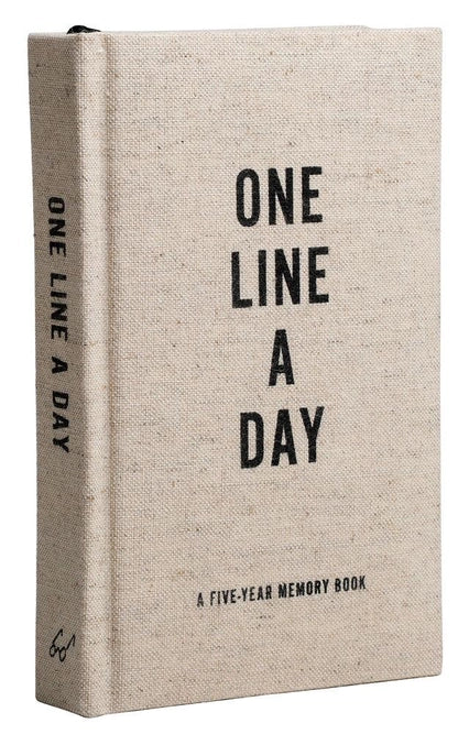 Canvas One Line A Day Five-Year Memory Book