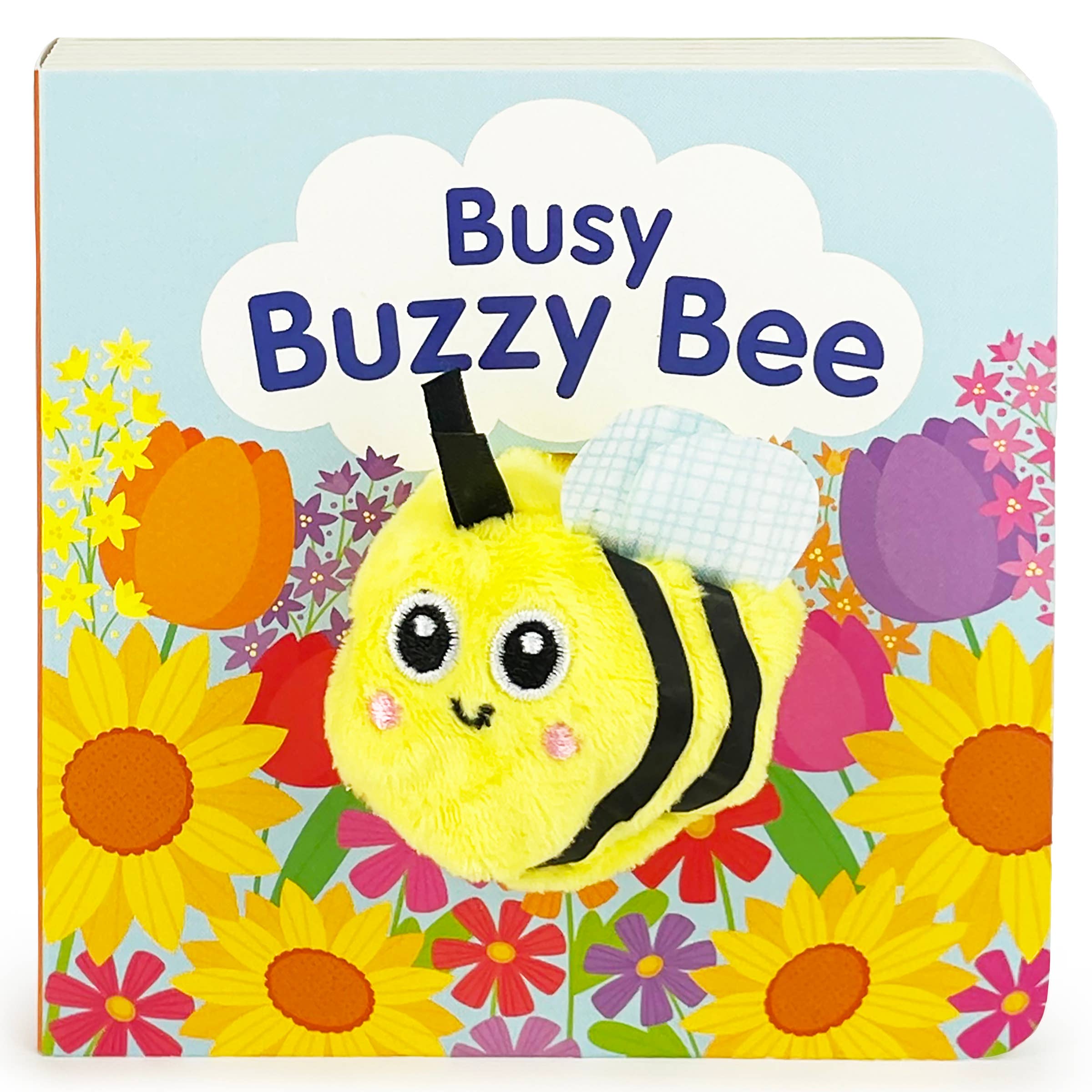 Busy Buzzy Bee Finger Puppet Board Book – South & Pine and Blue Apple Books