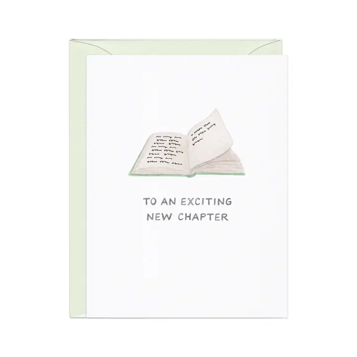 New Chapter - Congrats/Grad/Retirement Card