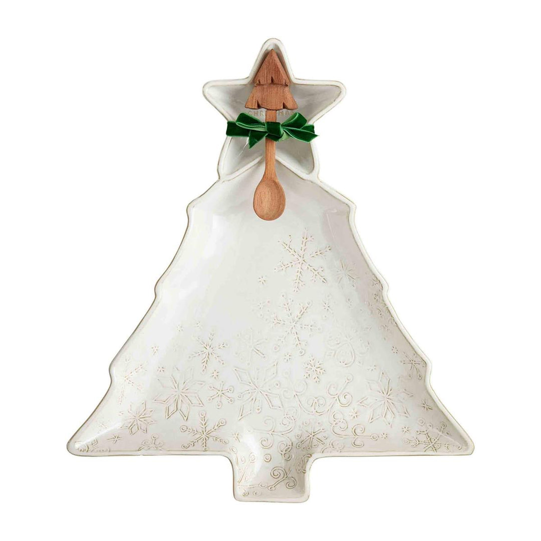 Christmas Tree Chip and Dip Set