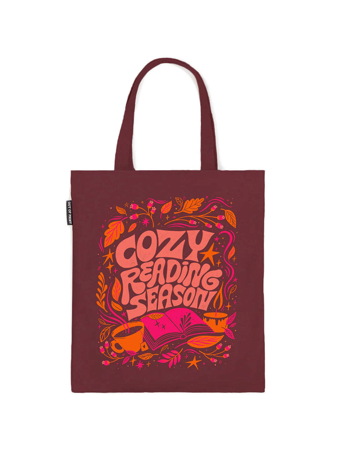 Cozy Reading Season Library Tote