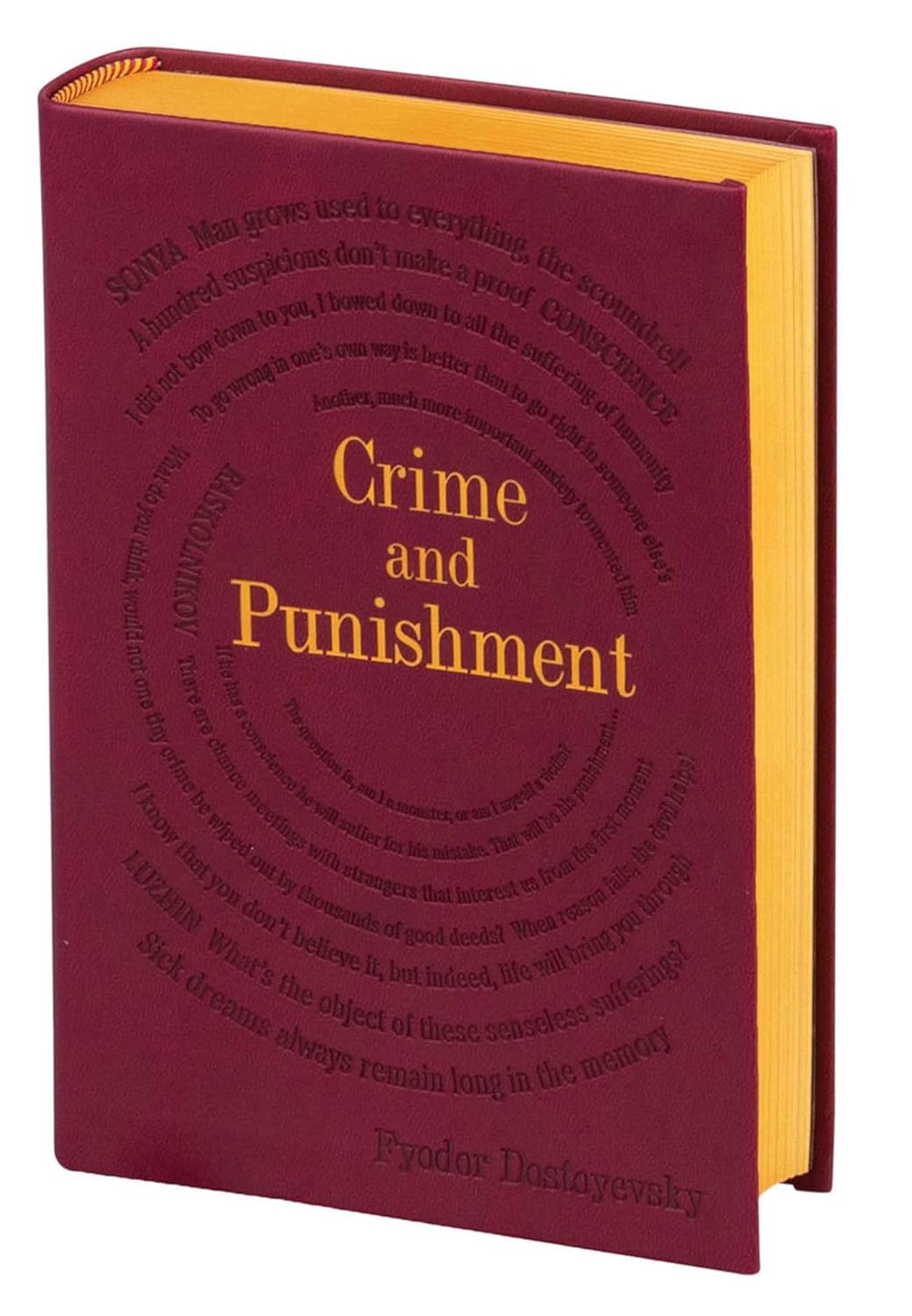 Crime and Punishment by Fyodor Dostoyevsky (Word Cloud Classics)