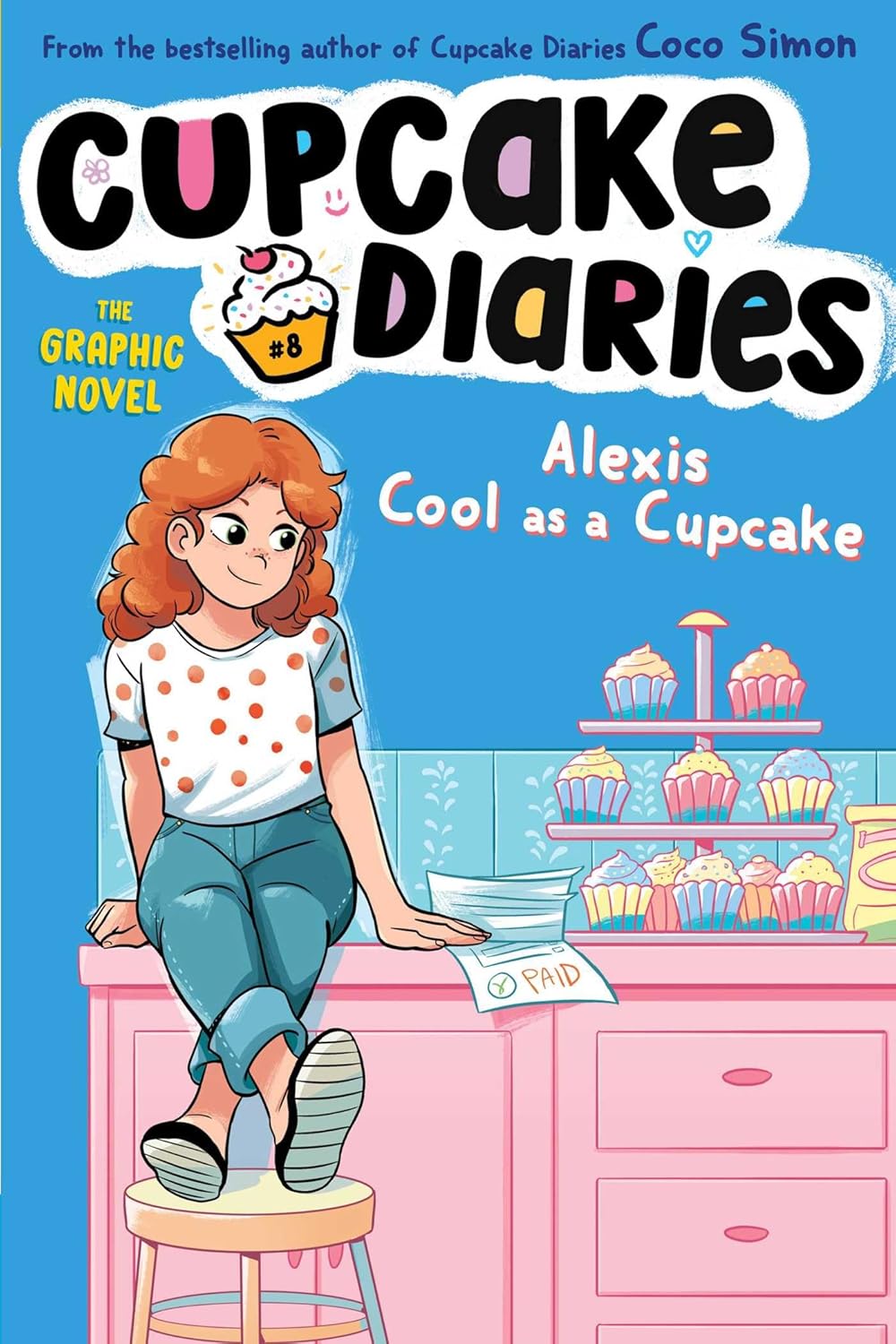 Alexis Cool As A Cupcake: The Graphic Novel (Cupcake Diaries) by Coco Simon and Glass House Graphics